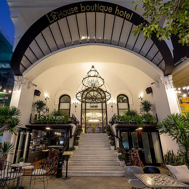 Lê House Boutique Hotel 3,5* Đà Nẵng - Gần Biển, Buffet Sáng, Xe Đạp, Trà Chiều, Ngâm Chân Thảo Dược