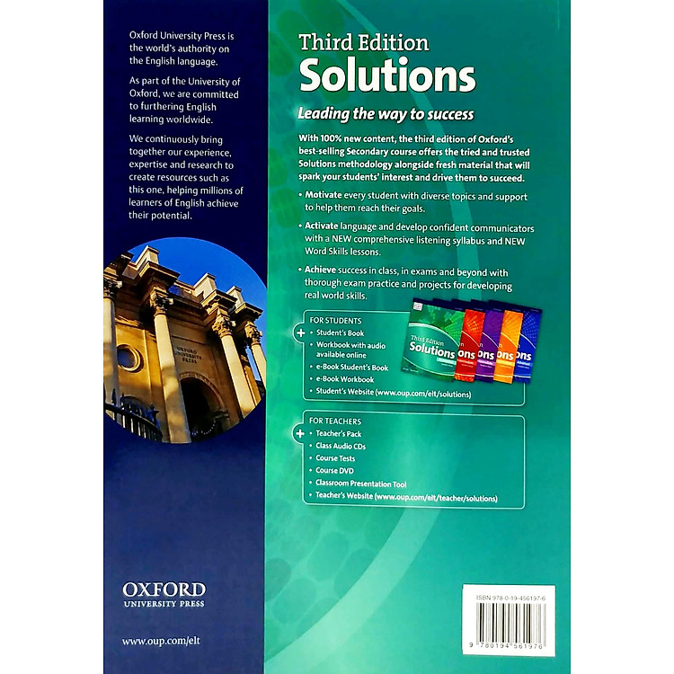 Solutions 3th Edition: Elementary: Student's Book And Online Practice Pack - Ảnh 7