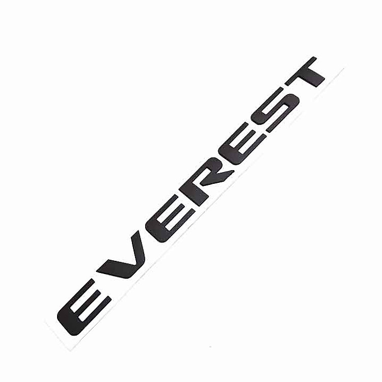 Logo Chữ EVEREST 3D Nổi Dán Trang Trí Xe Ô Tô