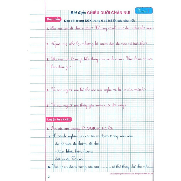 Vở Ô Li Bài Tập Tiếng Việt Lớp 5 - Bám Sát SGK Chân Trời Sáng Tạo - Ảnh 6