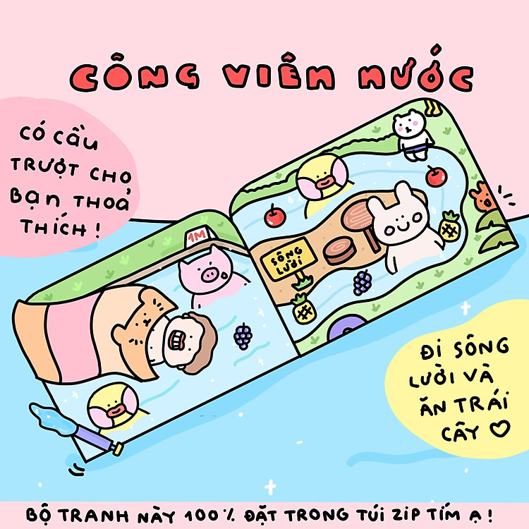 Mua Bộ Tranh Tương Tác Cô Tiên Xanh Chính hãng Giá tốt - Hình ảnh 2