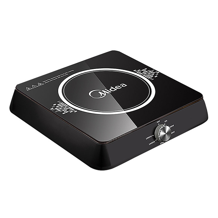 Bếp Điện Từ Midea MI-K1917EF (1900W) - Đen - Hàng chính hãng