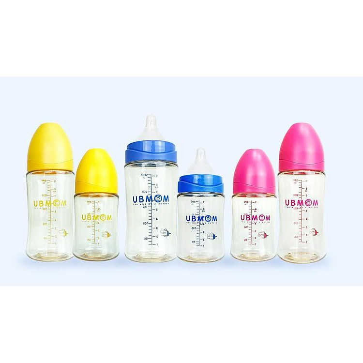 Mua Bình sữa UBMOM nhựa PPSU 200ml - Xanh Uy tín Giá rẻ - Hình ảnh 4