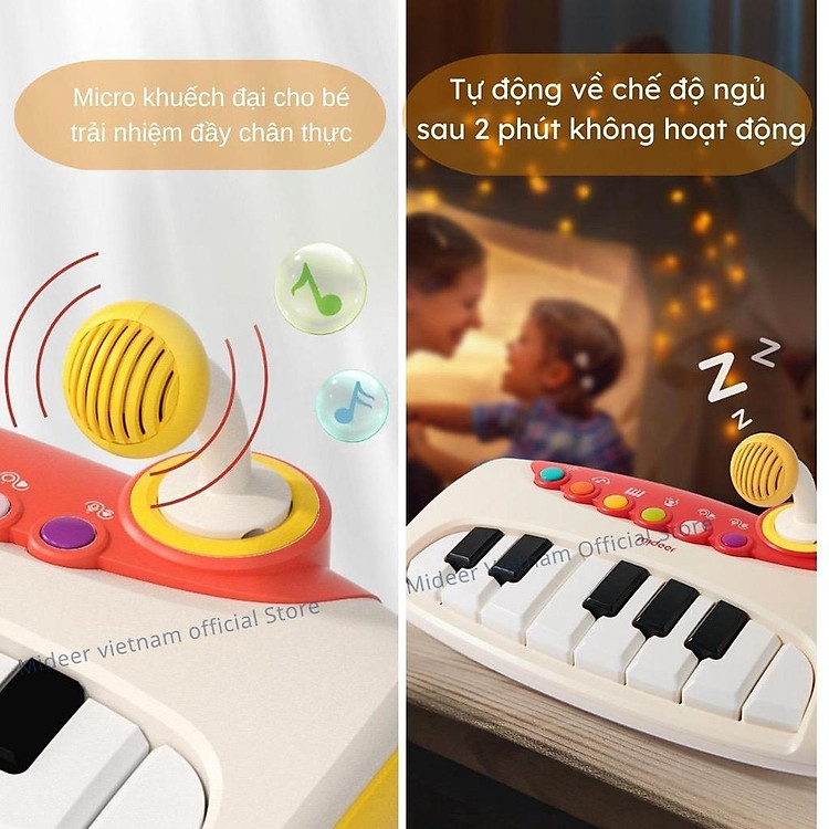 Đàn Piano Điện Tử 8 Phím Mideer Chính hãng Giá rẻ - Hình ảnh 4
