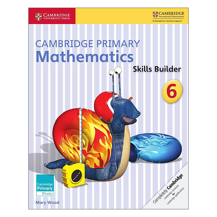 Sách Cambridge Primary Mathematics 6: Skills Builders
