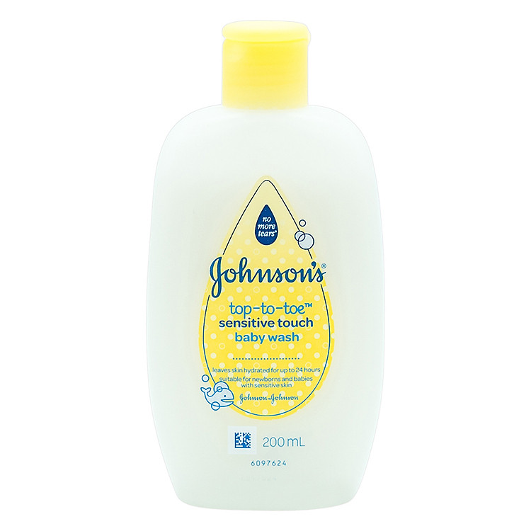 Sữa Tắm Gội Toàn Thân Johnson's Baby Dành Cho Da Nhạy Cảm (200ml)