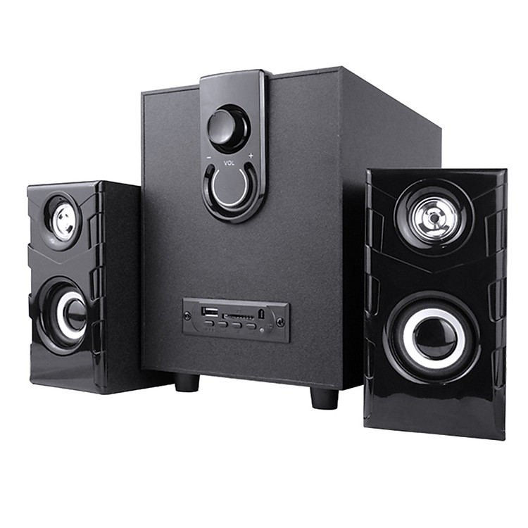 Loa Vi Tính Bluetooth Ba Loa Âm Bass Cao Cấp Âm Thanh Trung Thực Cực Hay PKCB HT79 - Hàng Chính Hãng