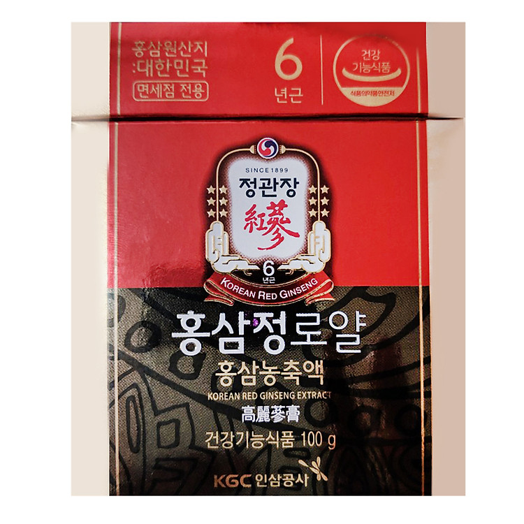 Thực Phẩm Chức Năng Tinh Chất Hồng Sâm Cô Đặc KGC Cheong Kwan Jang KRG Extract (100g)