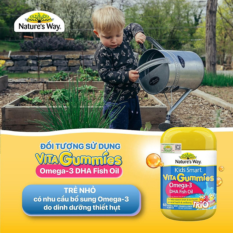 Kẹo Dẻo Omega 3 Kids Smart 60 Viên Tin cậy Giá rẻ - Hình ảnh 5