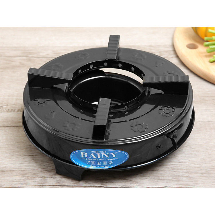 Bếp cồn inox Tráng Men Chống Dính Dầu Mỡ Rainy cao cấp - Hàng Chính Hãng