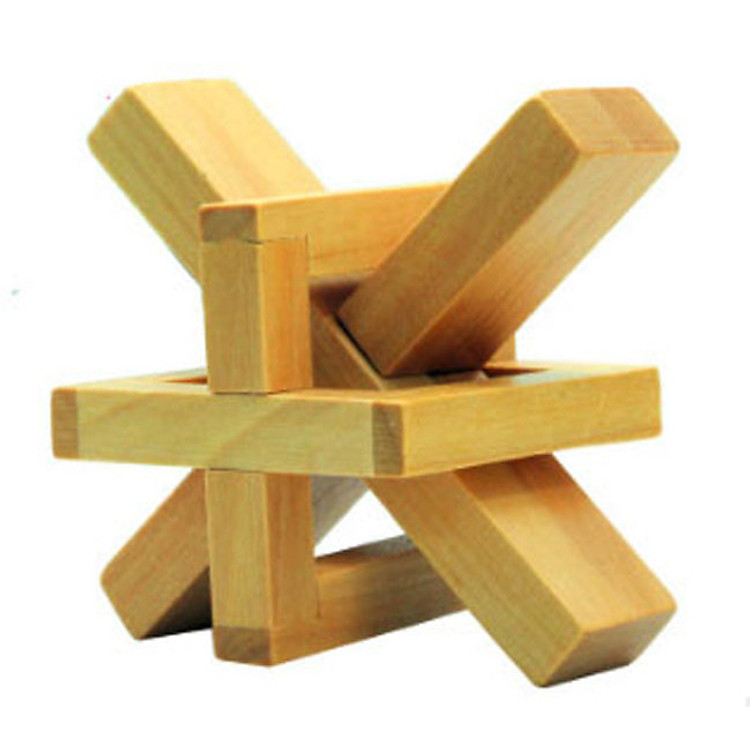 Giải đố gỗ Wood puzzle - Đồ chơi thông minh trí tuệ