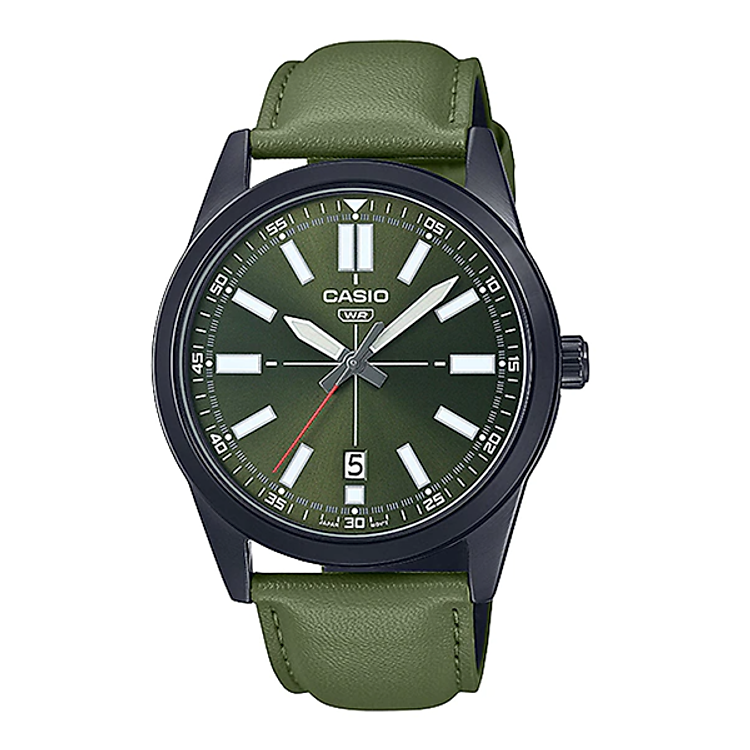 Đồng Hồ Nam Dây Da Casio Standard MTP-VD02BL-3EUDF Chính Hãng - MTP-VD02BL-3E