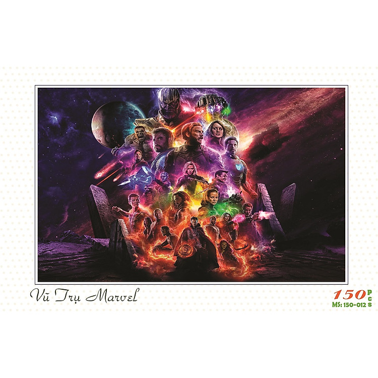 Mua Bộ tranh xếp hình 150 mảnh Marvel Chính hãng Ưu đãi - Hình ảnh 2