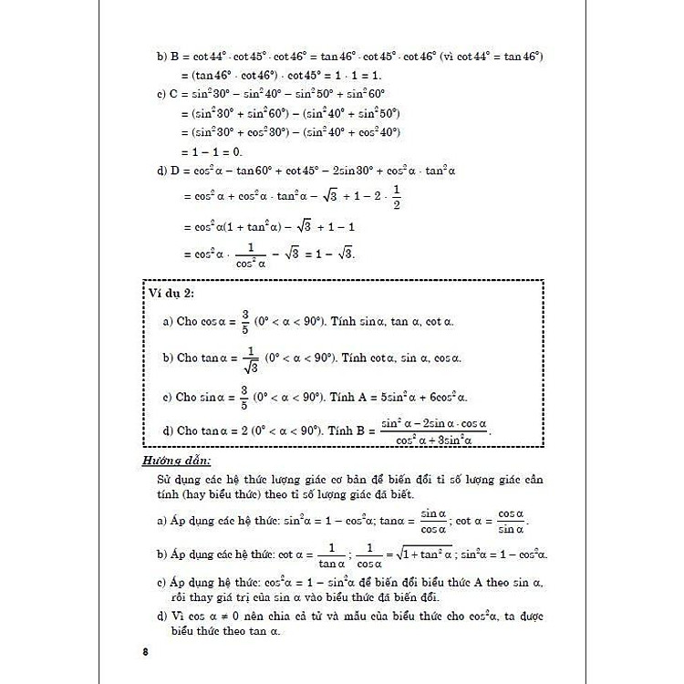 Toán Nâng Cao Hình Học Lớp 9 - Ảnh 6