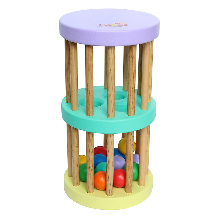 Trống Lắc Bi 2 Tầng Rattle Tower Colligo