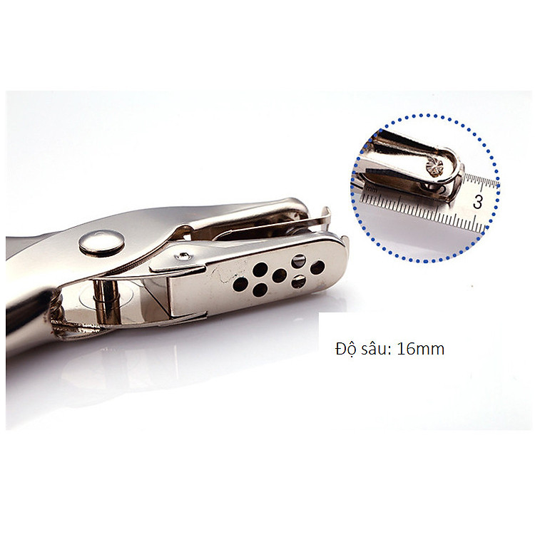 Kẹp Bấm 1 Lỗ Kim Loại - Ảnh 4