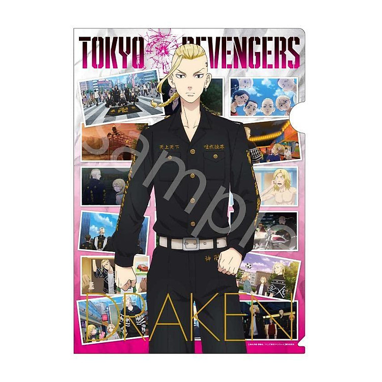 TV Anime Tokyo Revengers Clear File Book Vol. 1 (Japanese Edition) - Ảnh 6