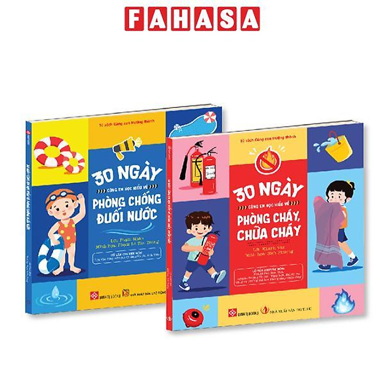 Bộ Sách 30 Ngày Cùng Em Học Hiểu Về – Phòng Cháy, Chữa Cháy