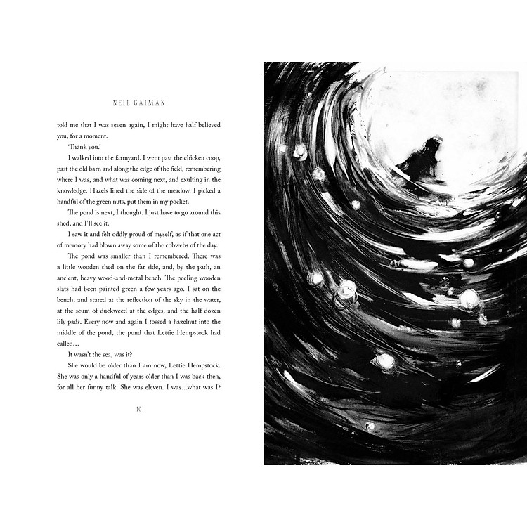 Tiểu thuyết tiếng Anh: The Ocean At The End Of The Lane: Illustrated Edition - Ảnh 4