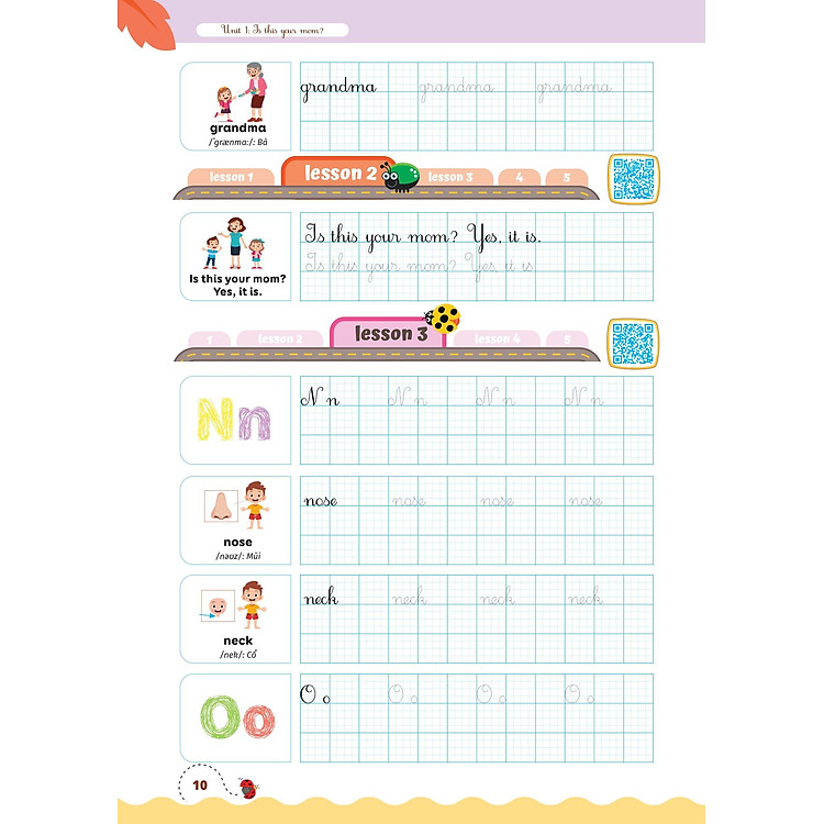 Luyện Viết Chữ Đẹp Từ Vựng Tiếng Anh Family And Friends - National Edition 2 - Ảnh 3