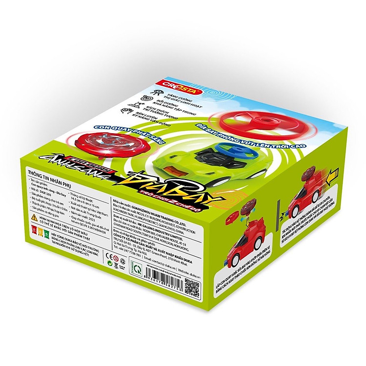 Mua Đồ Chơi Duka: Con Quay Ánh Sáng DK81203 Chính hãng Ưu đãi - Hình ảnh 3