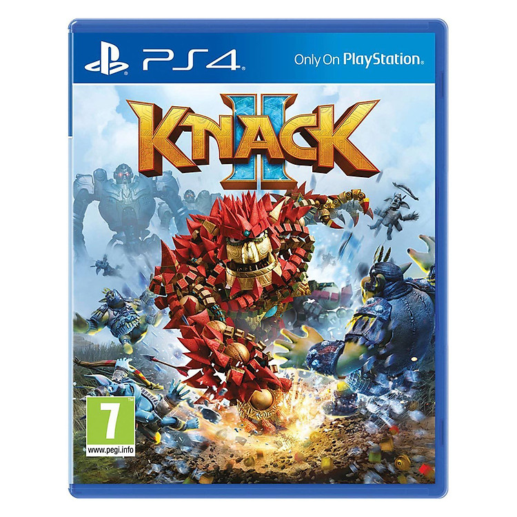 Đĩa Game PlayStation PS4 Sony Knack 2 Hệ Asia - Hàng Chính Hãng