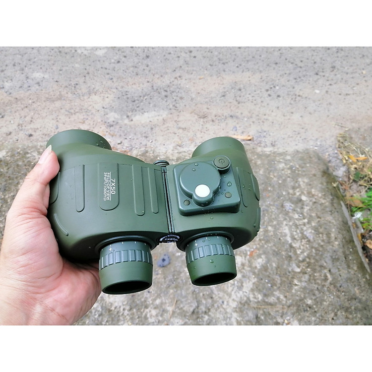 Ống Nhòm Du Lịch 7x50 Vỏ Xanh Cao Cấp