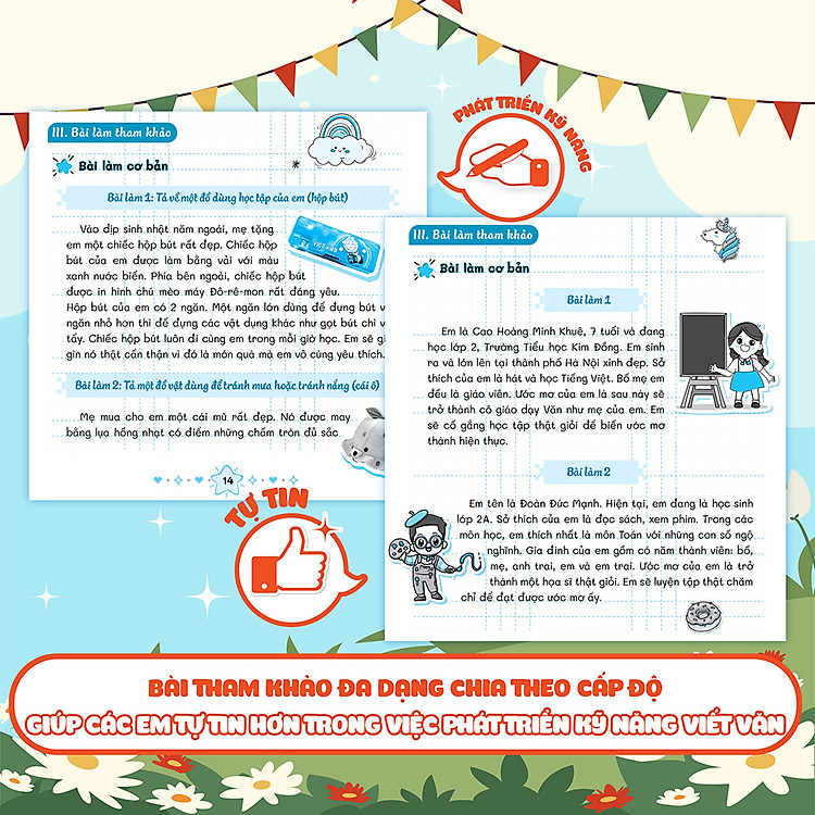 Giúp em tập làm văn 2 - Ảnh 7