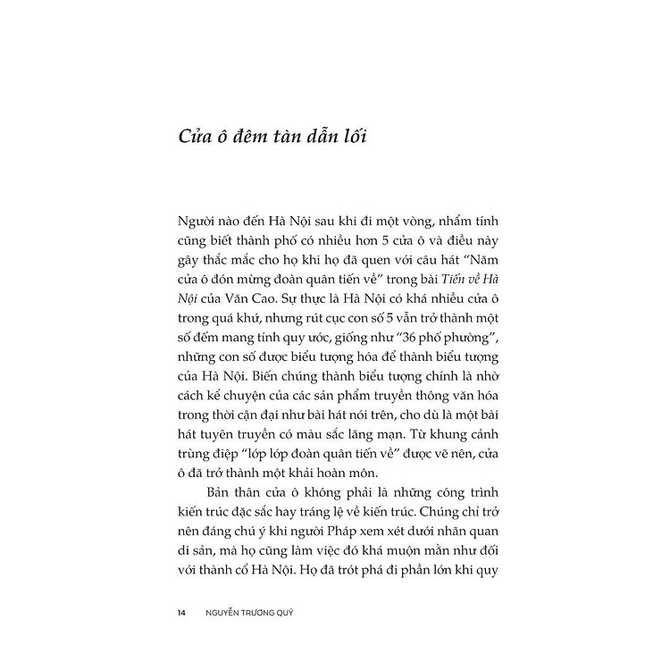 Triệu Dấu Chân Qua Những Cửa Ô - Ảnh 7