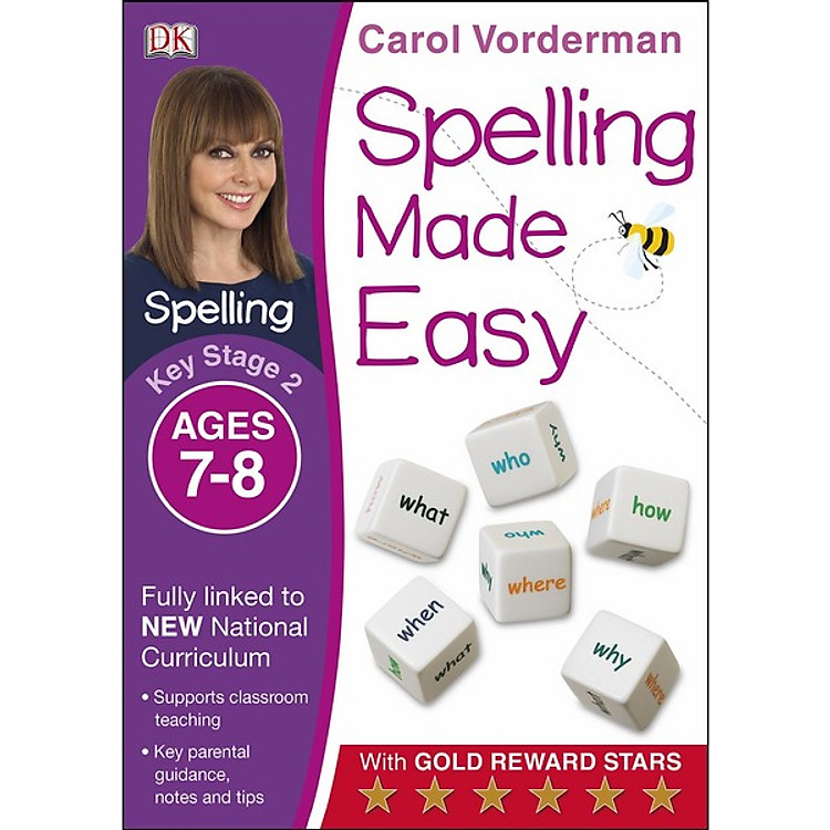 Sách Carol Vorderman: Spelling Made Easy Ages 7-8 Key Stage 2