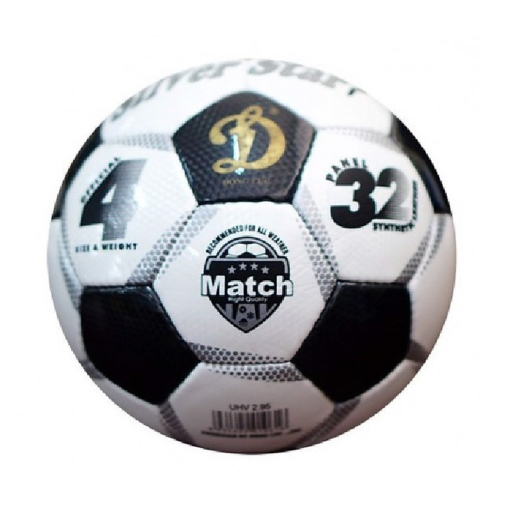 Trái bóng đá Động Lực UHV 2.95 size 4 Silver star