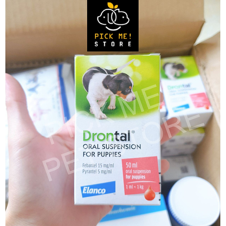Xổ giun cho Chó Con Drontal Puppy Dạng Nước 50ml - Elanco