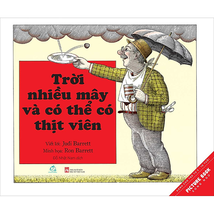 Sách Trời Nhiều Mây Và Có Thể Có Thịt Viên