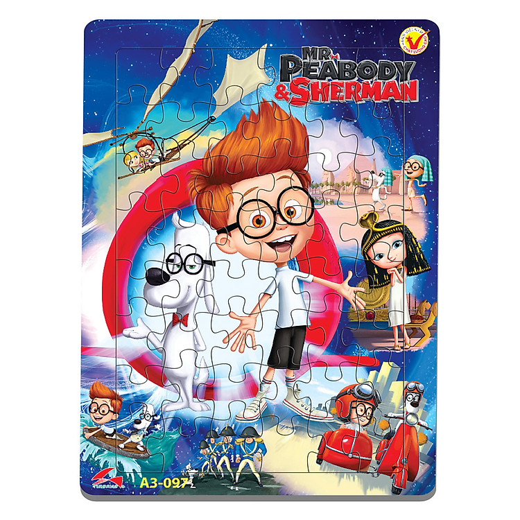 Tìm mua tại Avakids: Xếp hình Tia Sáng Mr. Peabody & Sherman - Ngập tràn khuyến mãi