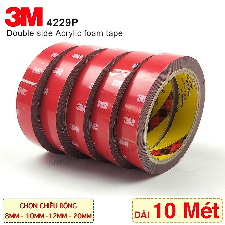 Băng Keo Cường Lực 3M 4229P (10mm x 10m) - Ảnh 5