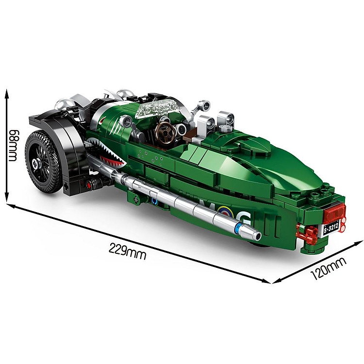 Đồ Chơi Lắp Ráp Xe Jumbo Frenzy Chính hãng Tiết kiệm - Hình ảnh 5