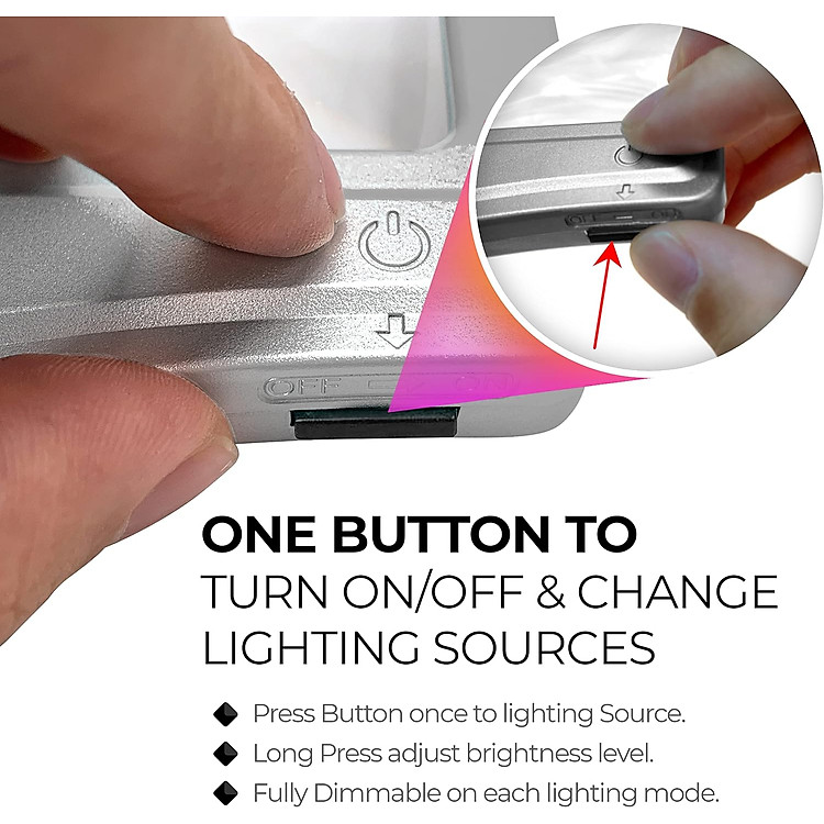 Kính Lúp Đọc Sách Cỡ Lớn Magnipros 1815 (5x, có đèn led) - Ảnh 7