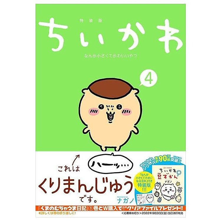 Sách ngoại văn: Chiikawa Nanka Chiisakute Kawaii Yatsu 4 (Special Edition) (Japanese Edition)