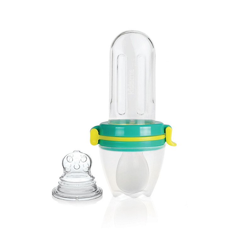 Mua Combo Túi Nhai và Bình Bóp Kidsme Xanh Chính hãng Giá tốt - Hình ảnh 2