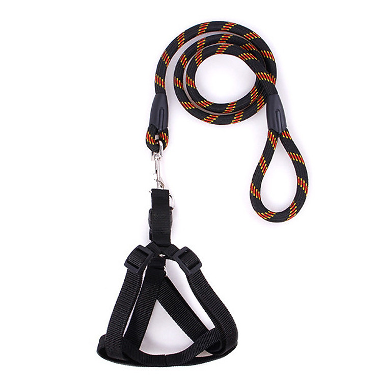 Dây Dắt Kèm Yếm Cho Thú Cưng (Giao Màu Ngẫu Nhiên)