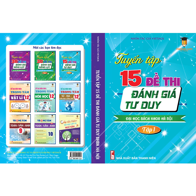 Tuyển Tập 15 Đề Thi Đánh Giá Tư Duy Đại Học Bách Khoa Hà Nội 2025 (Tập 1) - Ảnh 2