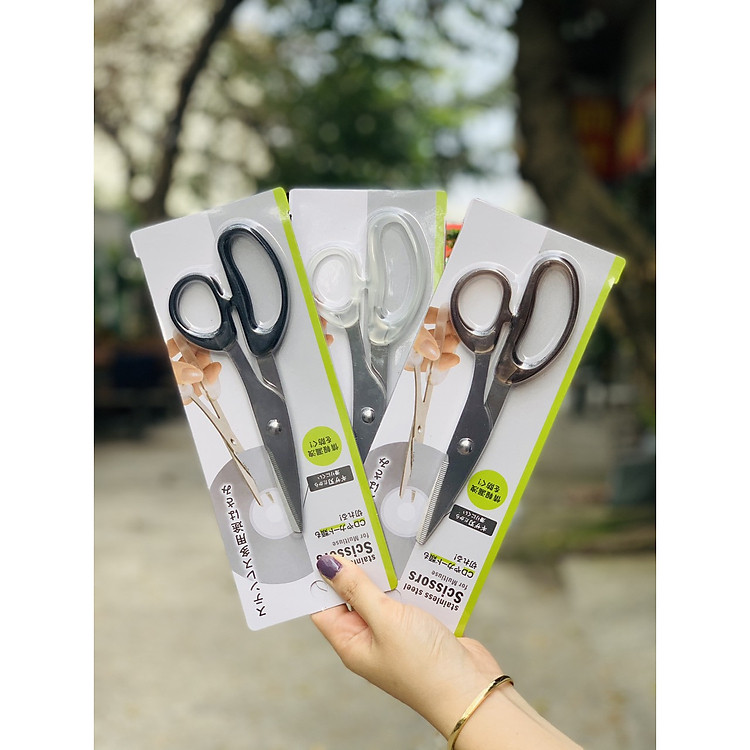 Kéo cắt văn phòng cao cấp Nhật Bản Echo Metal 18cm