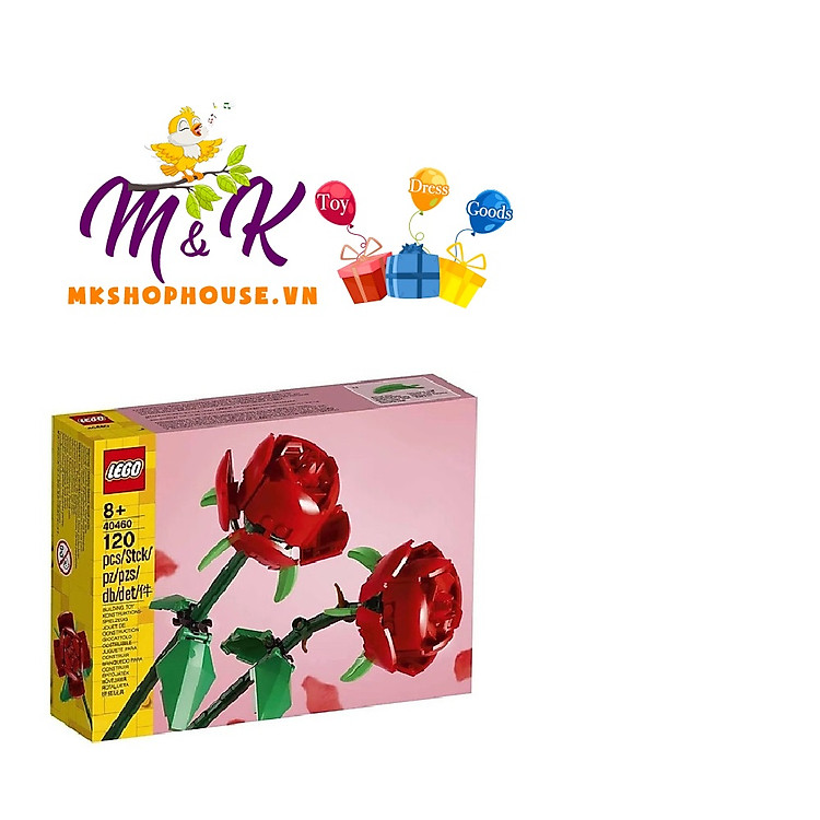 Mua tại MyKingdom: BỘ LẮP RÁP LEGO 40460 HOA HỒNG - Ngập tràn khuyến mãi