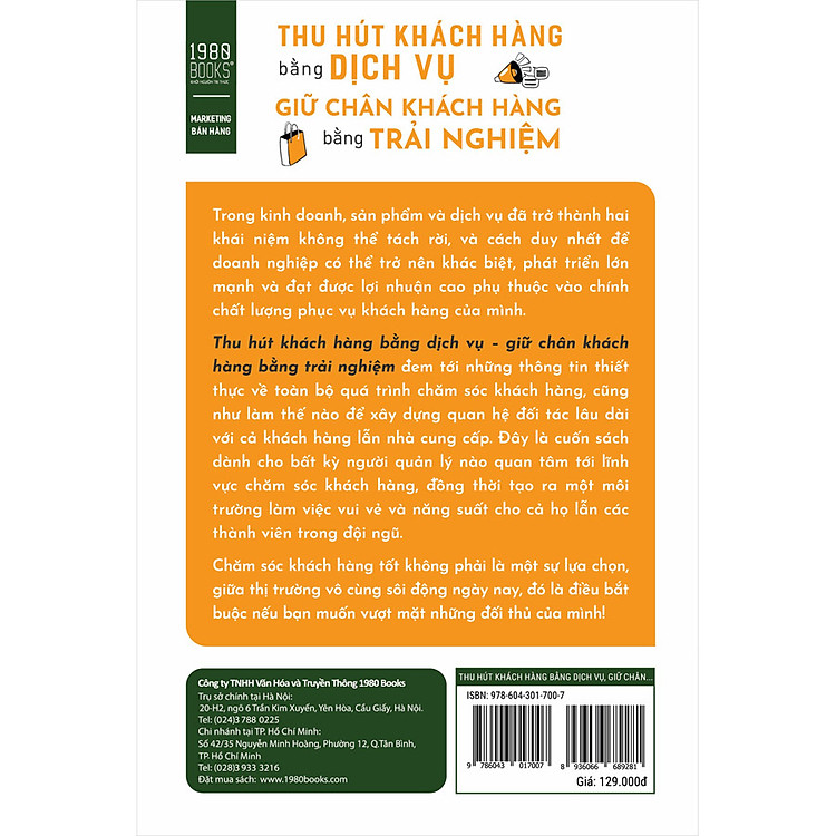 Thu Hút Khách Hàng Bằng Dịch Vụ, Giữ Chân Khách Hàng Bằng Trải Nghiệm - Ảnh 2