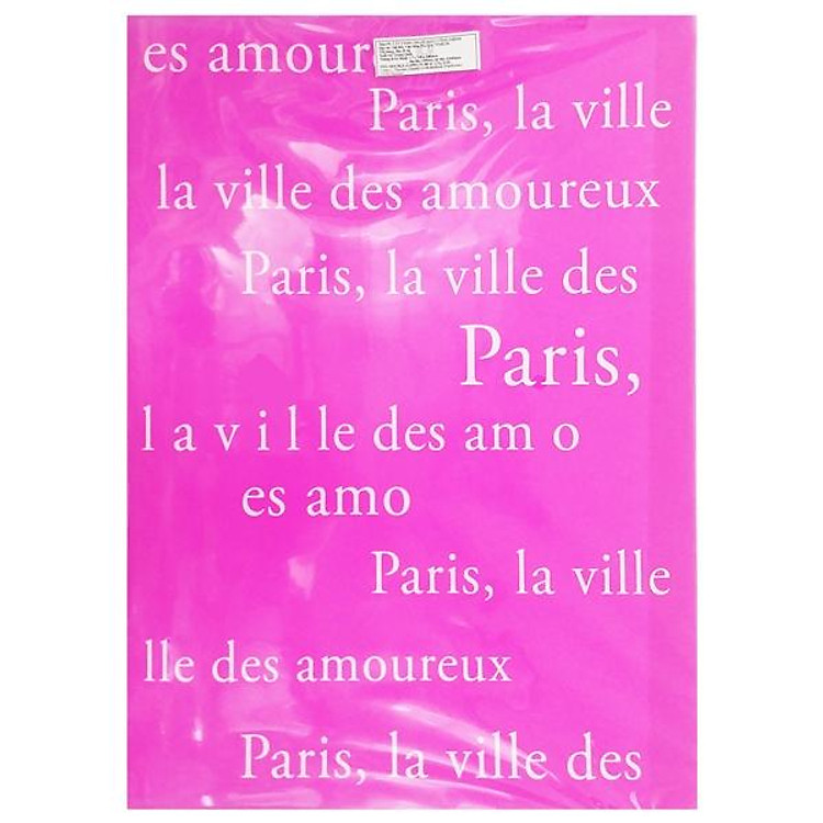 Bìa 20 Túi Double A – Hồng