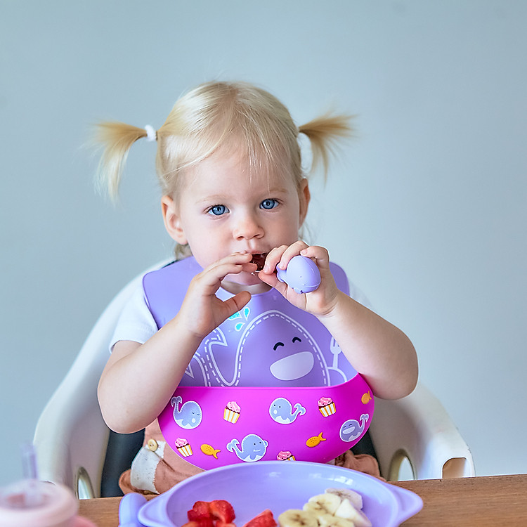 Yếm silicon ăn dặm cho bé Marcus Chính hãng Giá rẻ - Hình ảnh 5