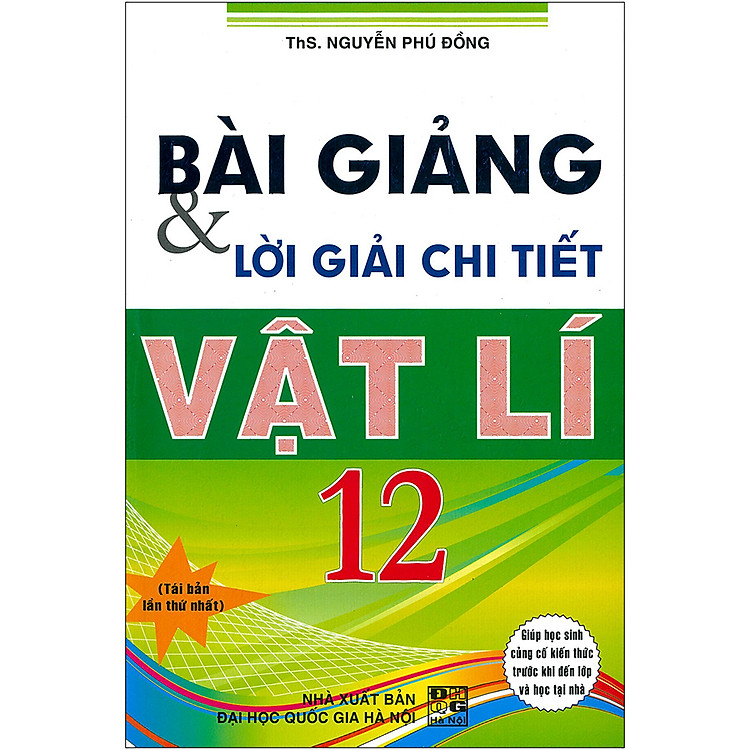 Bài Giảng Và Lời Giải Chi Tiết Vật Lí 12