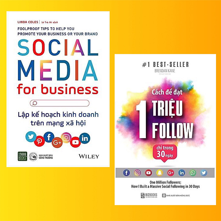 Combo Bí Quyết Kinh Doanh Trên MXH: Lập Kế Hoạch Kinh Doanh Trên Mạng Xã Hội + Cách Để Đạt 1 Triệu Follow Chỉ Trong 30 Ngày / kinh doanh thành công hay thất bại là do bạn