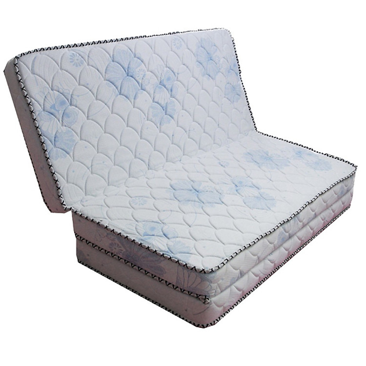 Nệm Cao Su Kim Cương (1m6x2mx12cm) Gấp 3 (Giao Màu Ngẫu Nhiên)