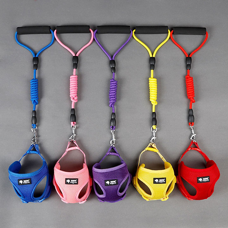 Dây dắt thừng kèm yếm có đệm bông dành cho thú cưng